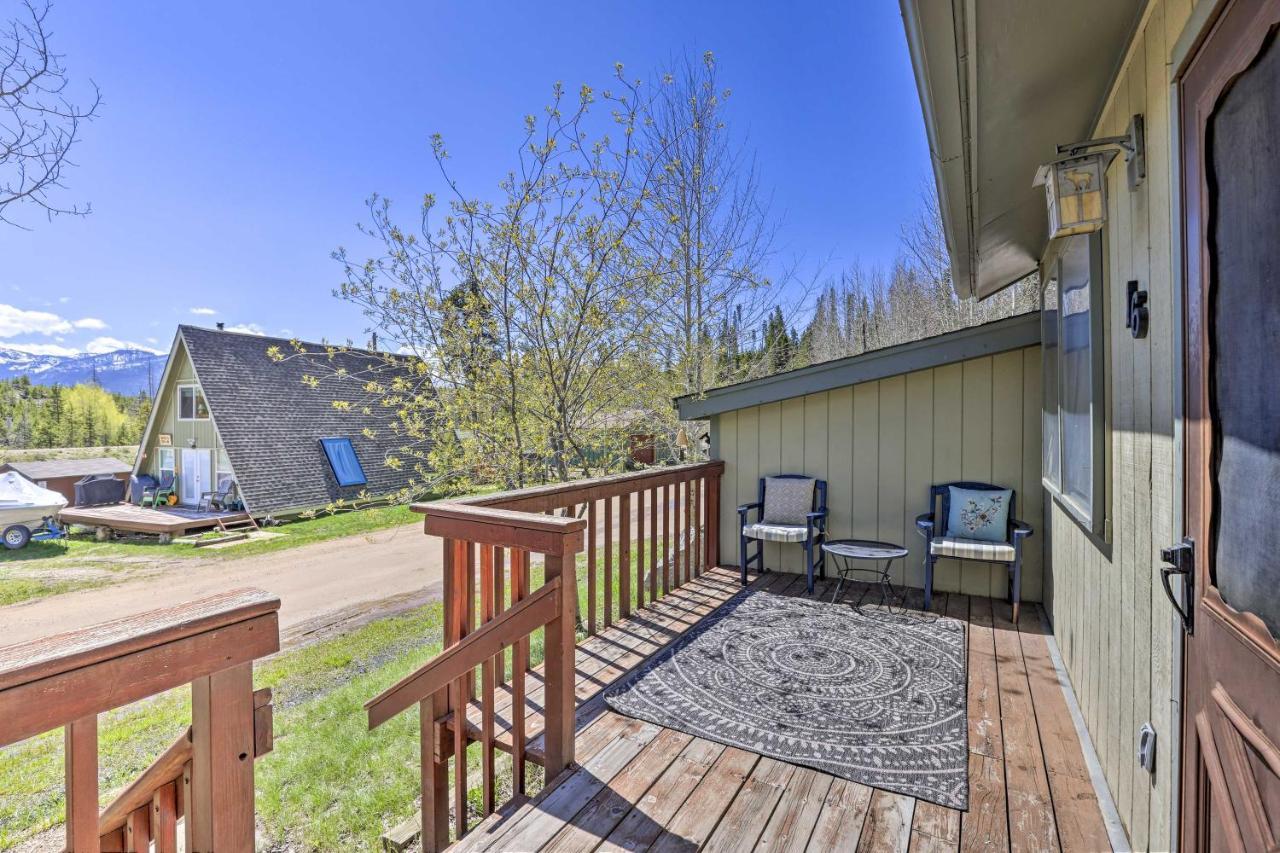 Grand Lake Home Fireplace, Deck And Mountain Views Екстериор снимка