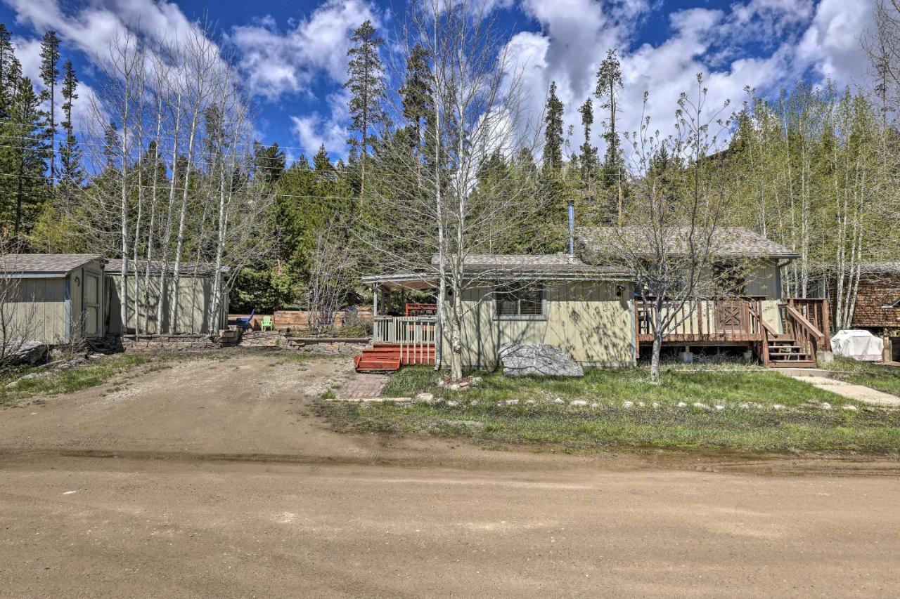 Grand Lake Home Fireplace, Deck And Mountain Views Екстериор снимка